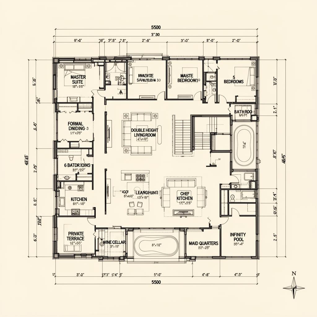 Signature Penthouse floor plan